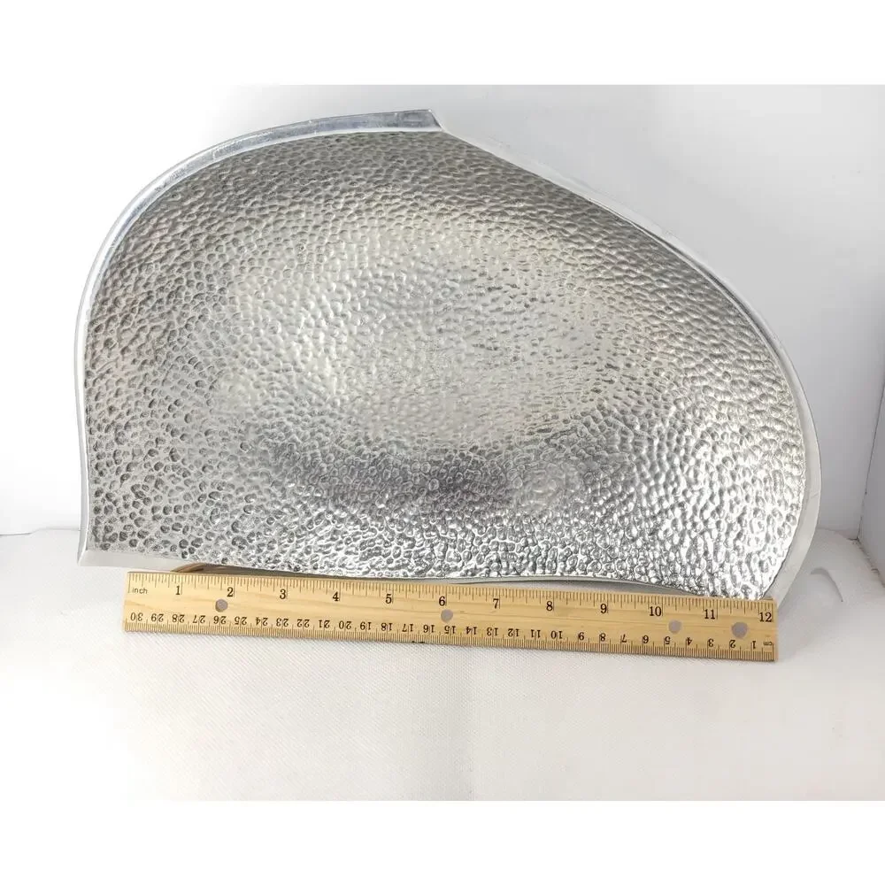 Vintage 1994 Arthur Court A&E Designs Hammered Aluminum Serving Bowl 12”